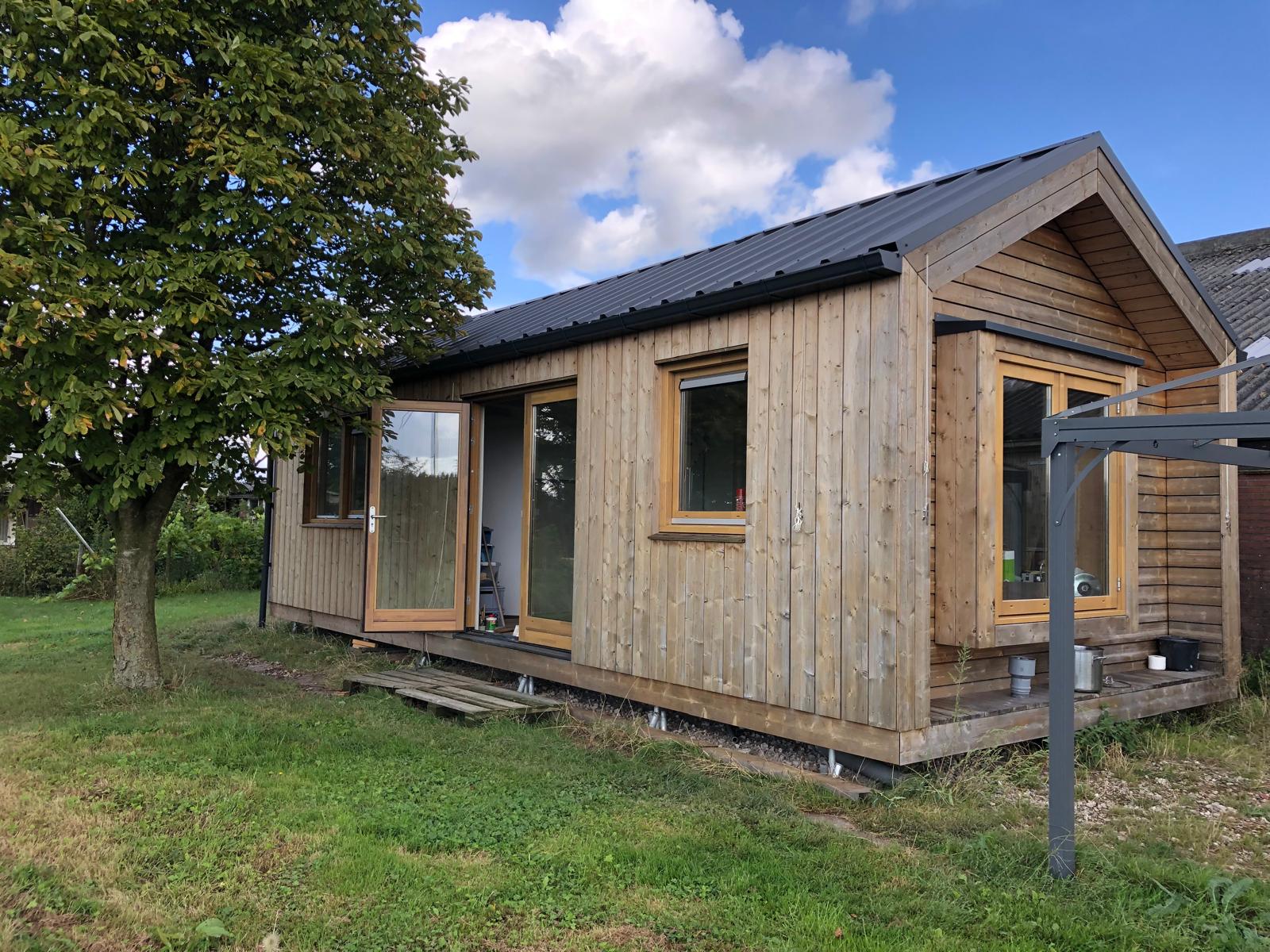 Duurzaam tuinhuis — stap 8